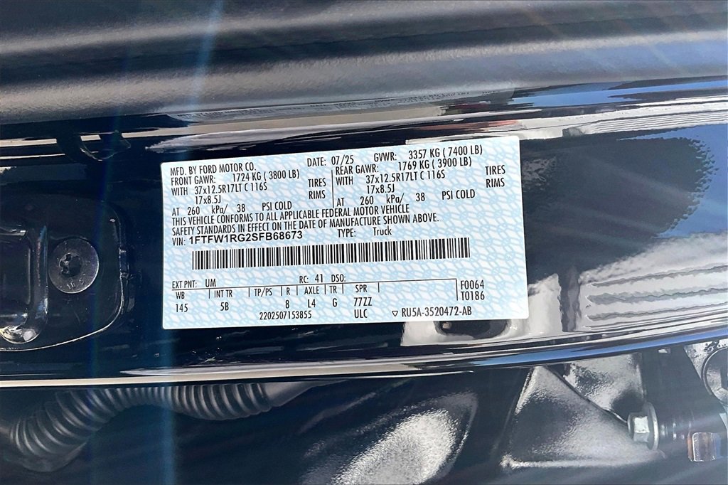 New 2025 Ford F150 Raptor image 16