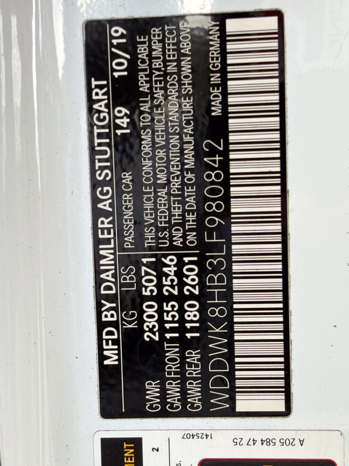 Certified 2020 Mercedes-Benz C 63 AMG S image 10