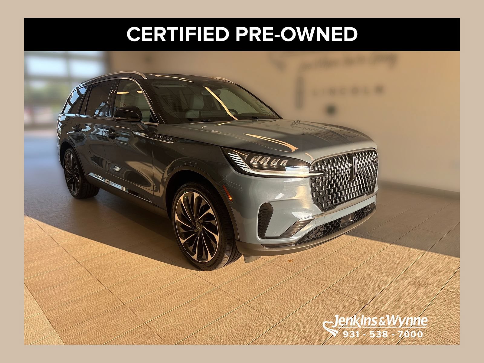 Certified 2025 Lincoln Aviator Reserve