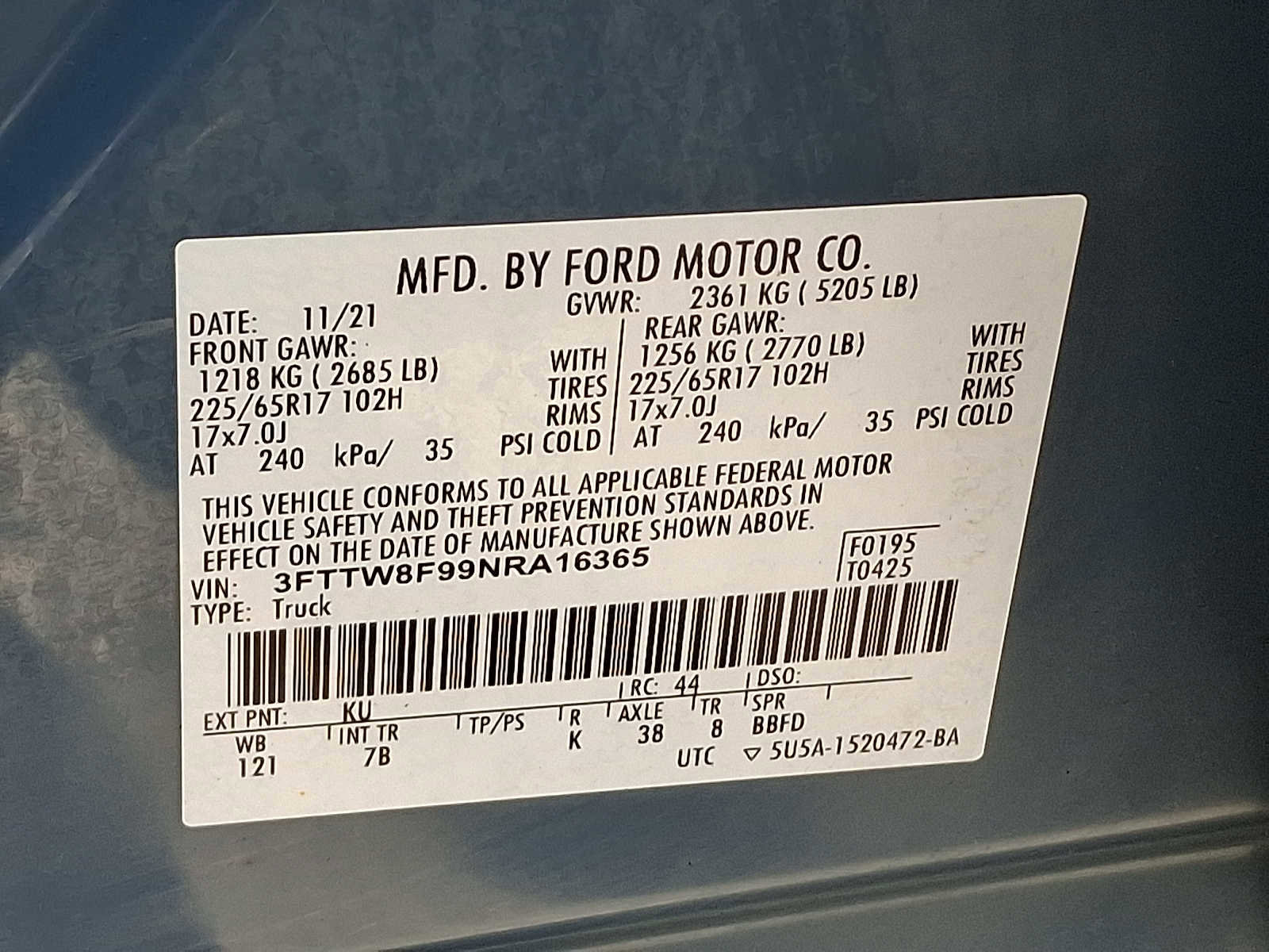 Used 2022 Ford Maverick XLT w/ Equipment Group 300A Standard AWD/4WD image 26