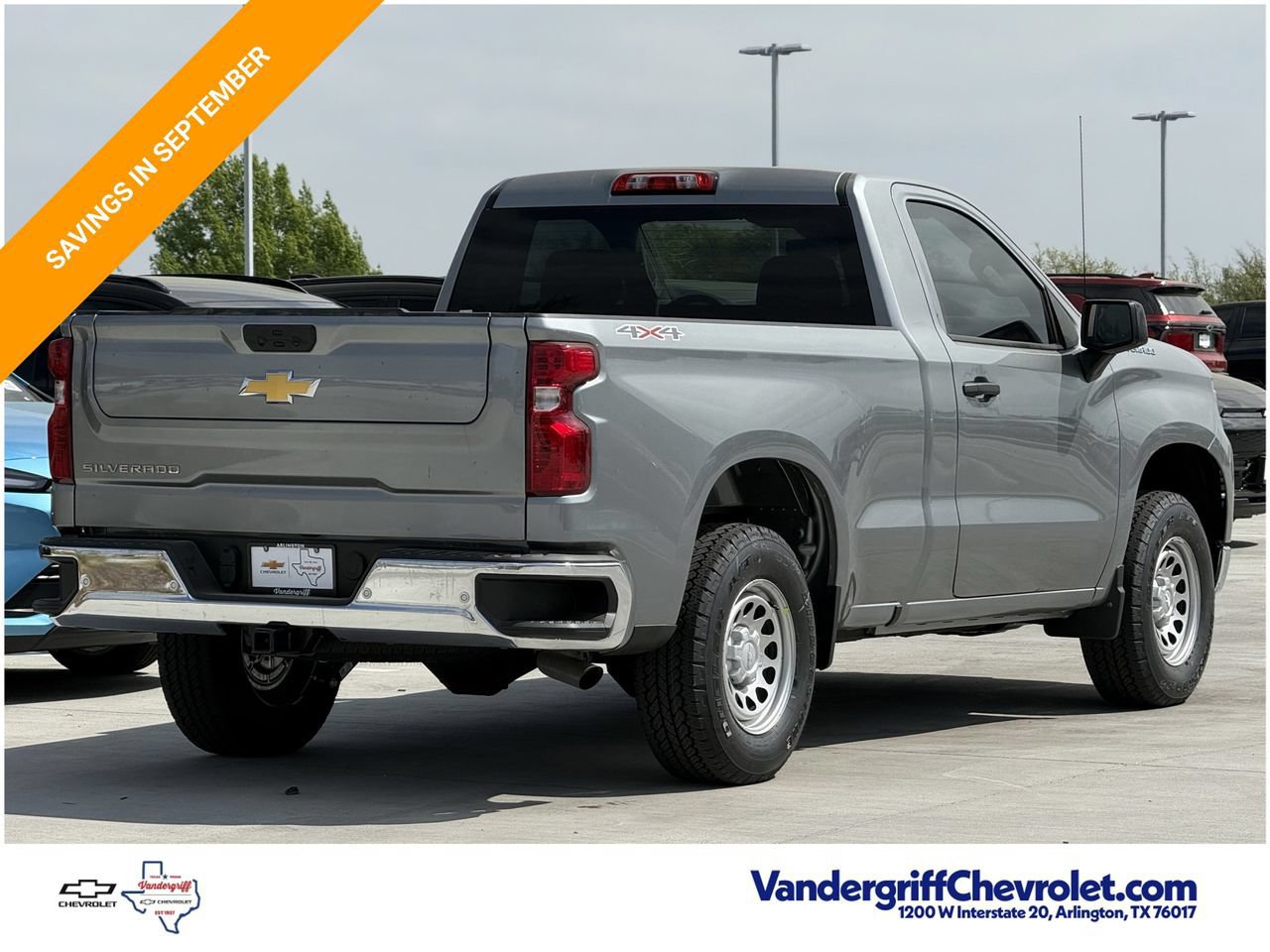 New 2026 Chevrolet Silverado 1500 W/T w/ WT Safety Package AWD/4WD image 4