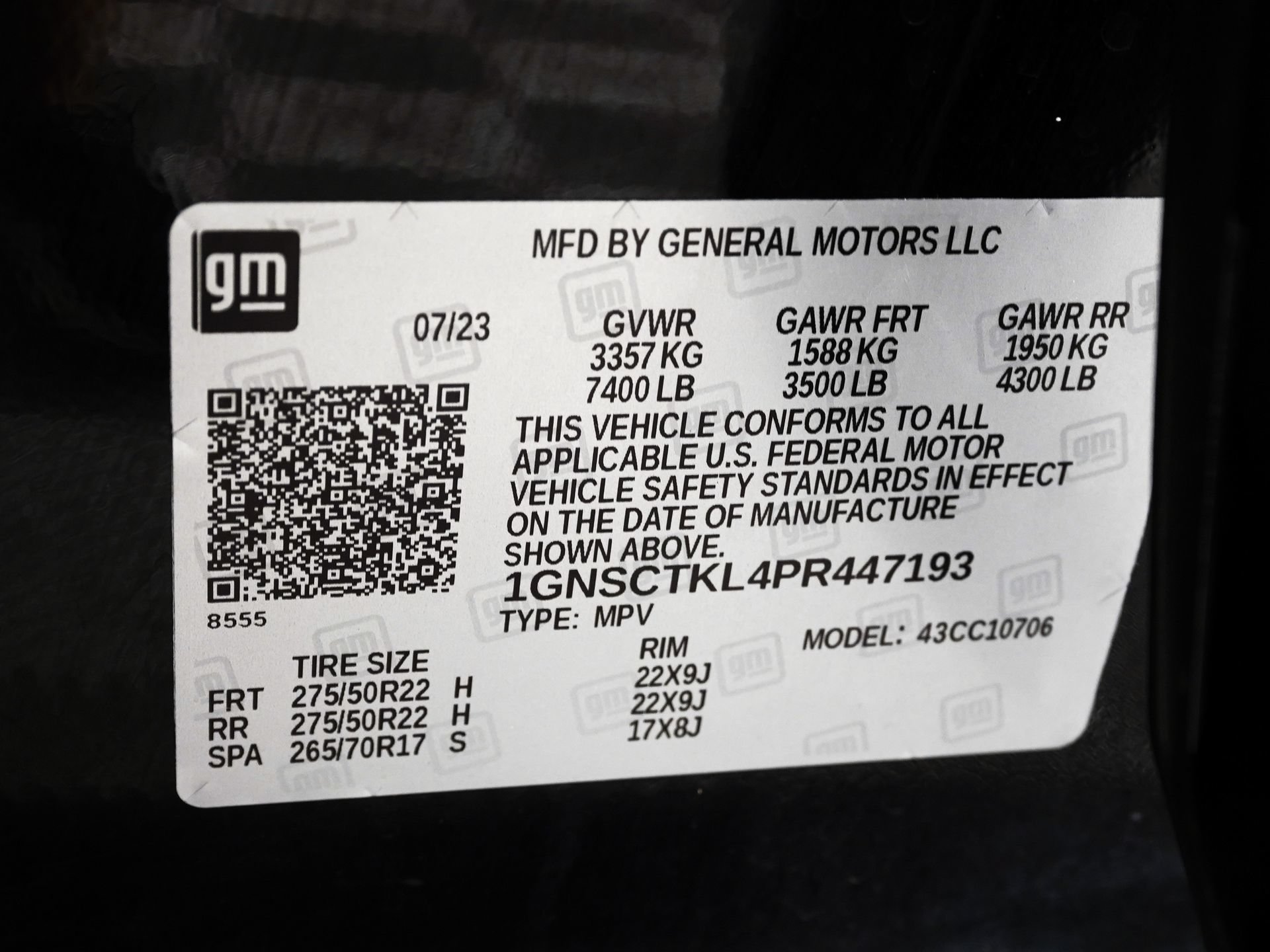 Used 2023 Chevrolet Tahoe High Country w/ Premium Package RWD image 37