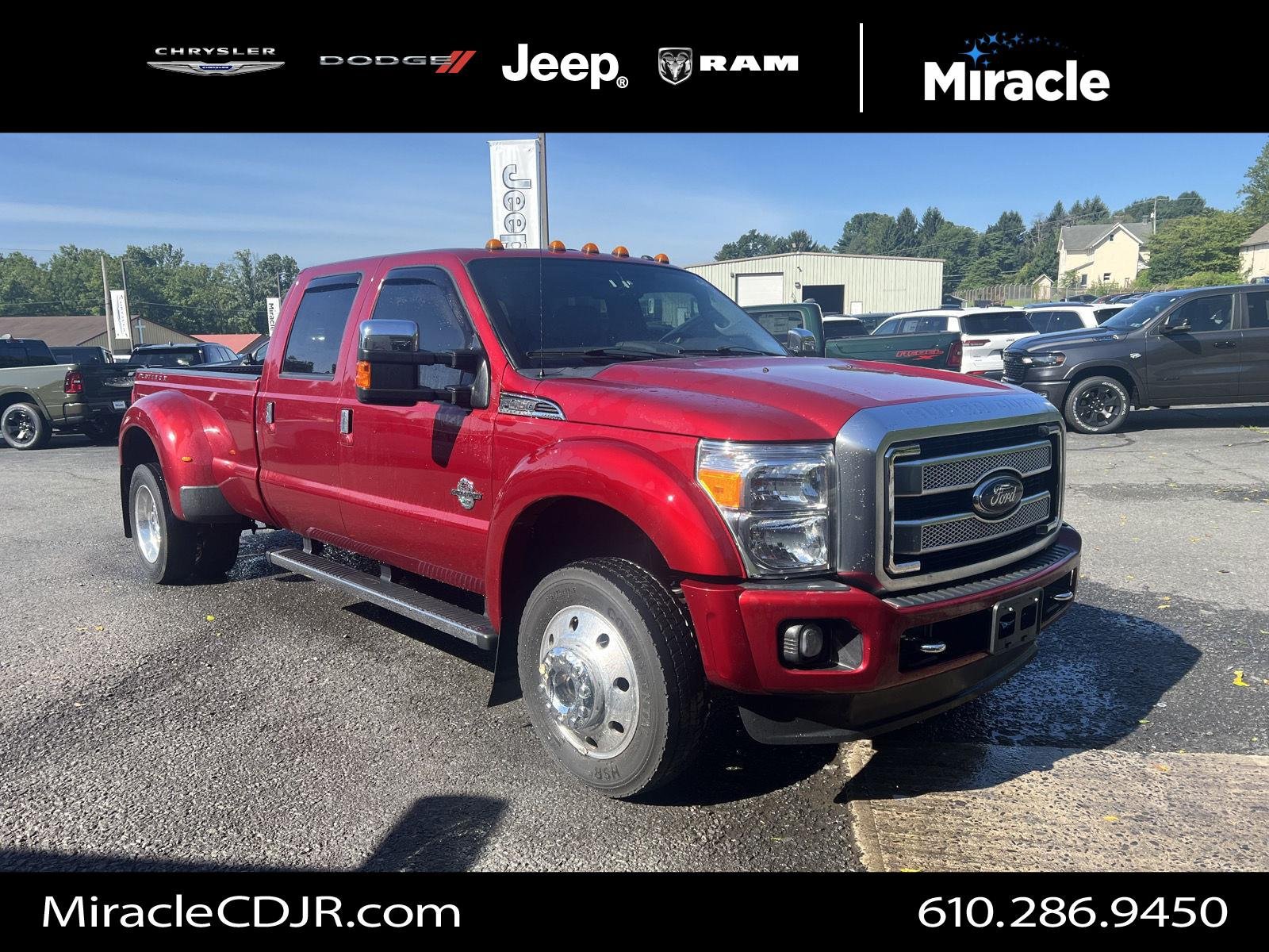 Used 2015 Ford F450 Platinum w/ Platinum Package AWD/4WD image 1