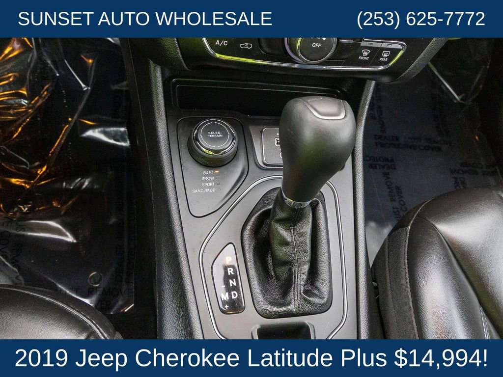 Used 2019 Jeep Cherokee Latitude Plus image 59
