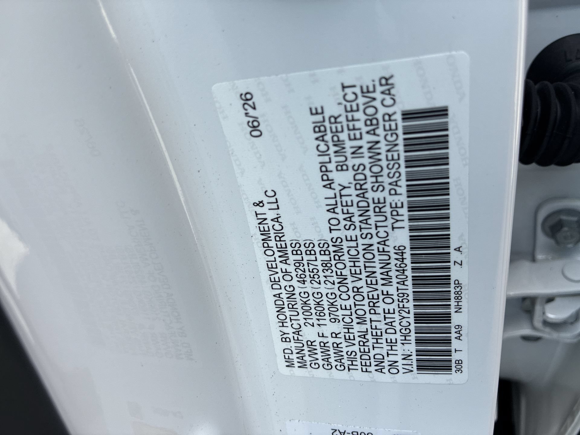Certified 2026 Honda Accord Sport image 39