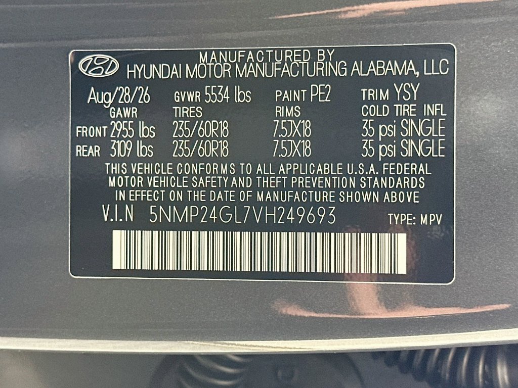 New 2027 Hyundai Santa Fe SEL FWD image 22
