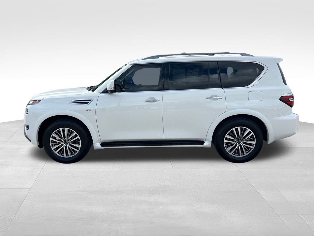 Used 2021 Nissan Armada SL w/ Captain's Chairs Package image 3
