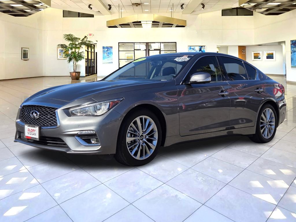 Used 2023 INFINITI Q50 Luxe RWD image 1