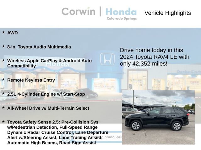 Used 2024 Toyota RAV4 LE image 6