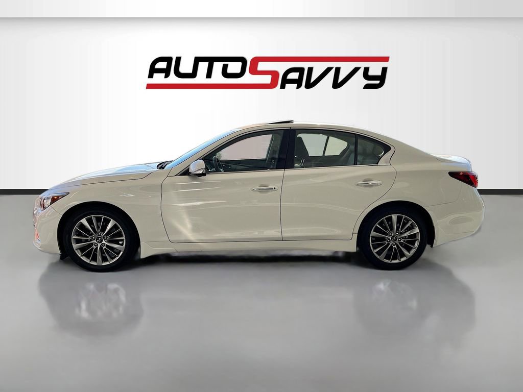 Used 2023 INFINITI Q50 Luxe w/ Cargo Package AWD/4WD image 4