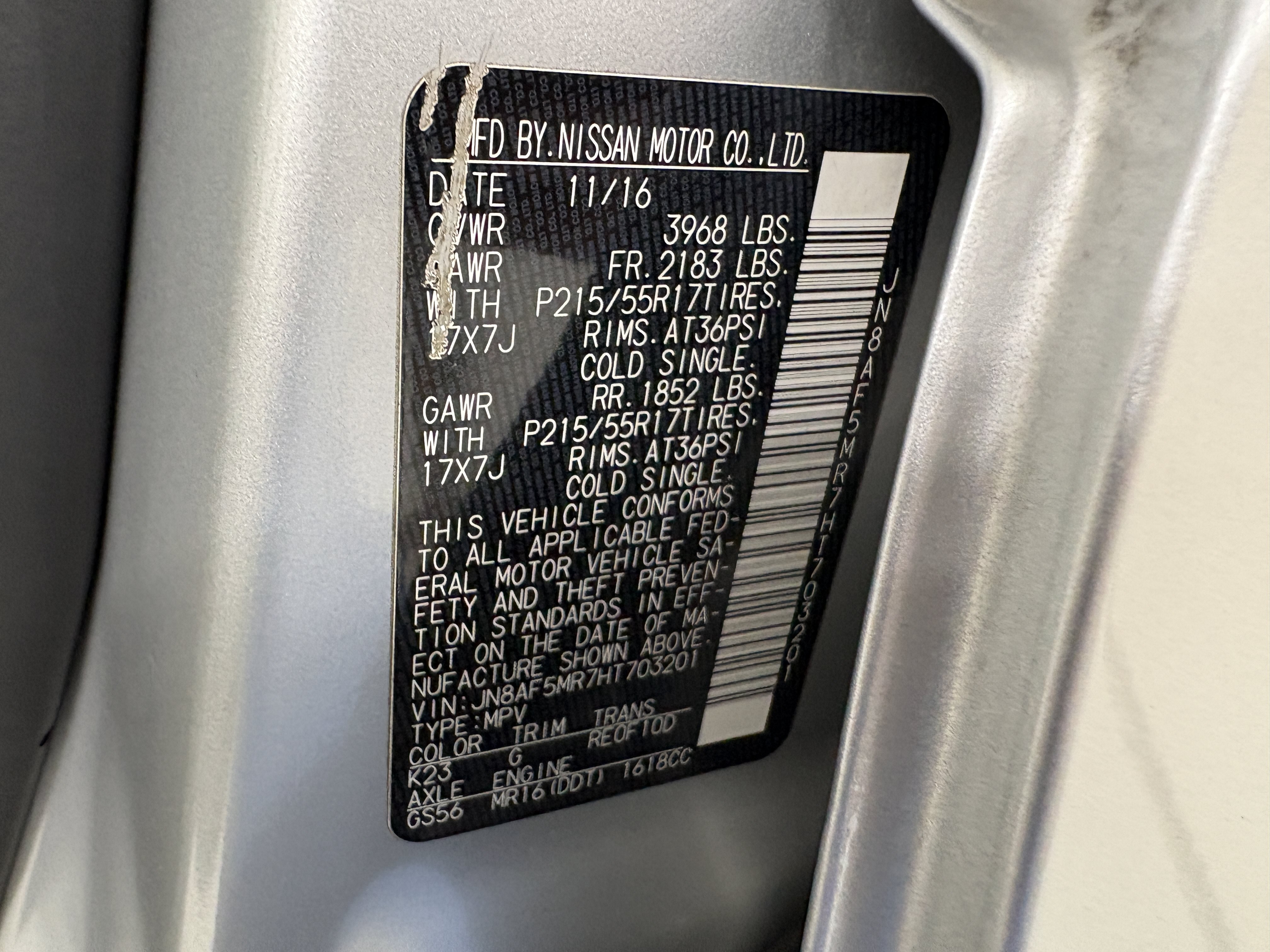 Used 2017 Nissan Juke SV FWD image 34