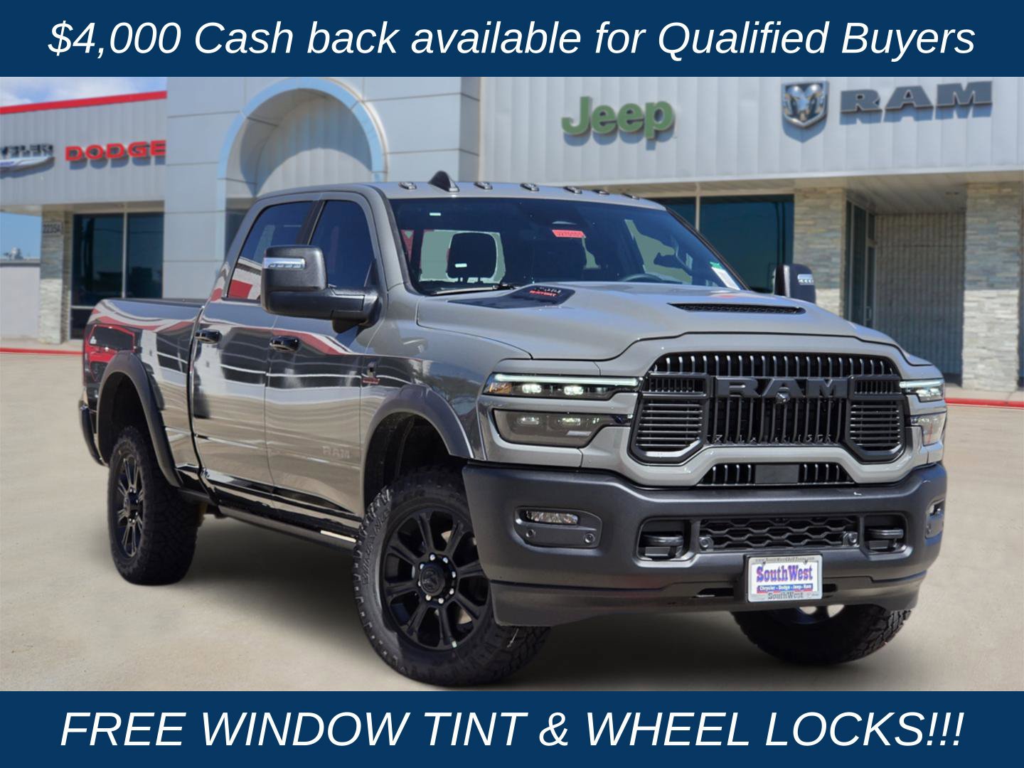 New 2027 RAM 2500 Rebel w/ Rebel Level 2 Equipment Group