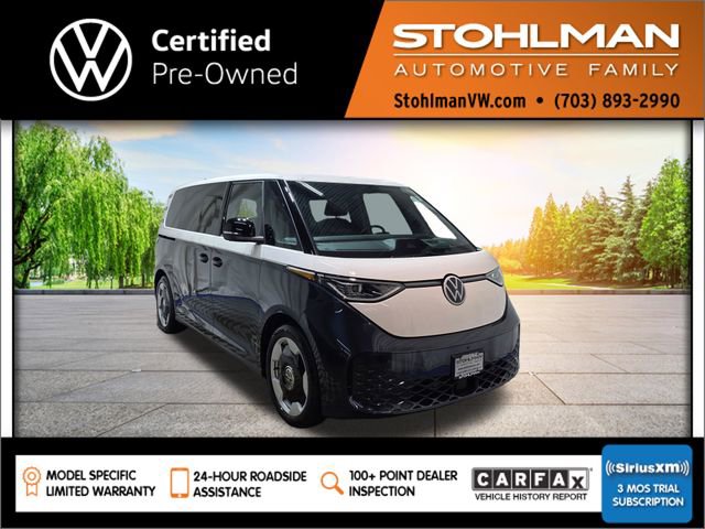 Certified 2025 Volkswagen ID. Buzz Pro S Plus AWD/4WD image 1