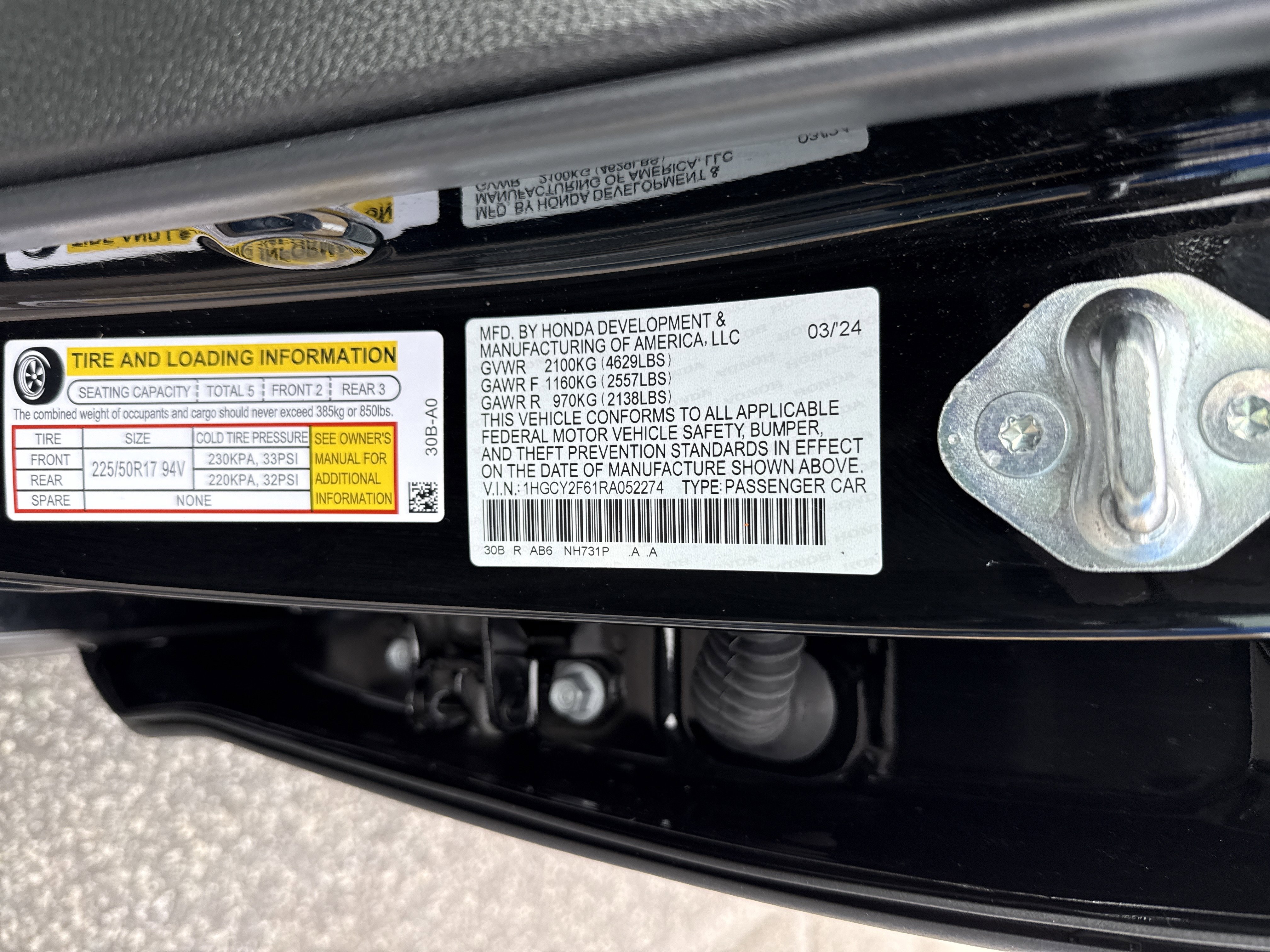 Used 2024 Honda Accord EX-L image 37