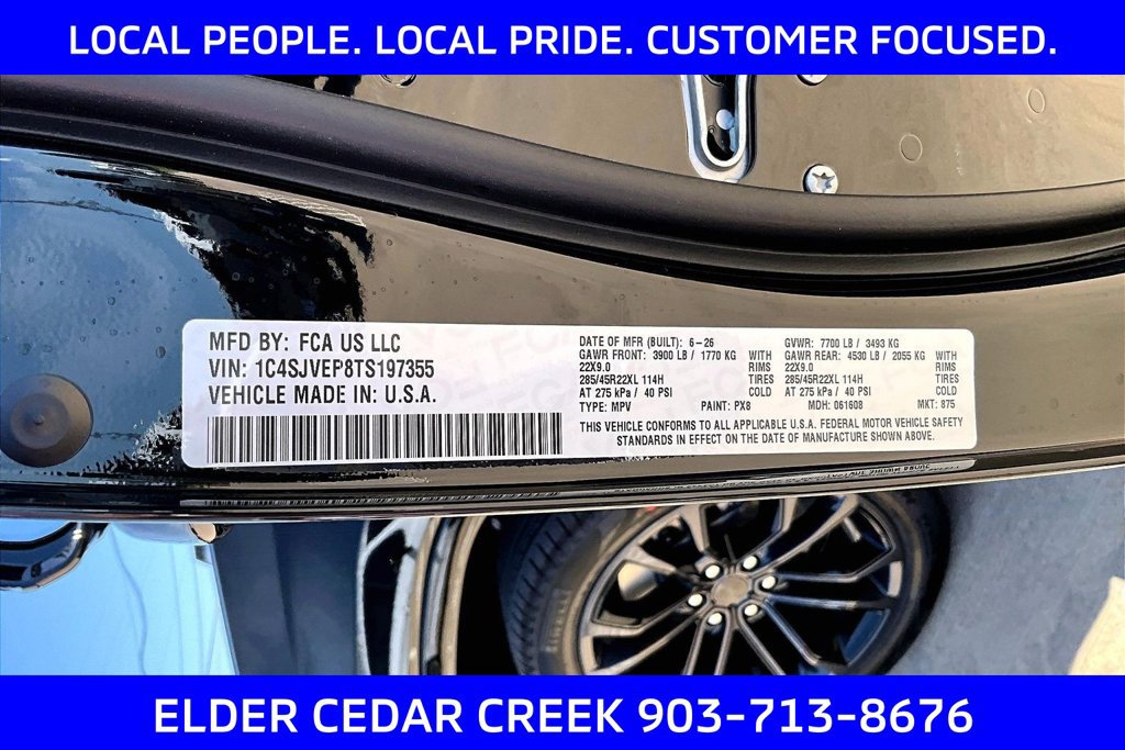 New 2026 Jeep Grand Wagoneer Summit AWD/4WD image 17