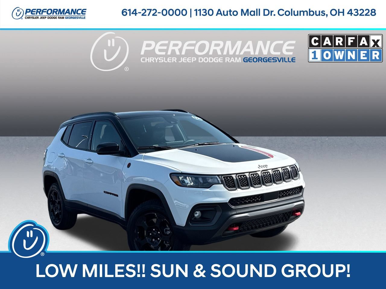 Used 2023 Jeep Compass Trailhawk w/ Sun and Sound Group