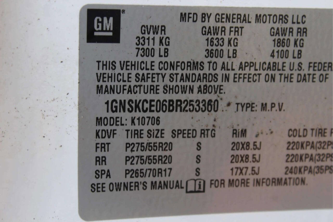 Used 2011 Chevrolet Tahoe LTZ image 10