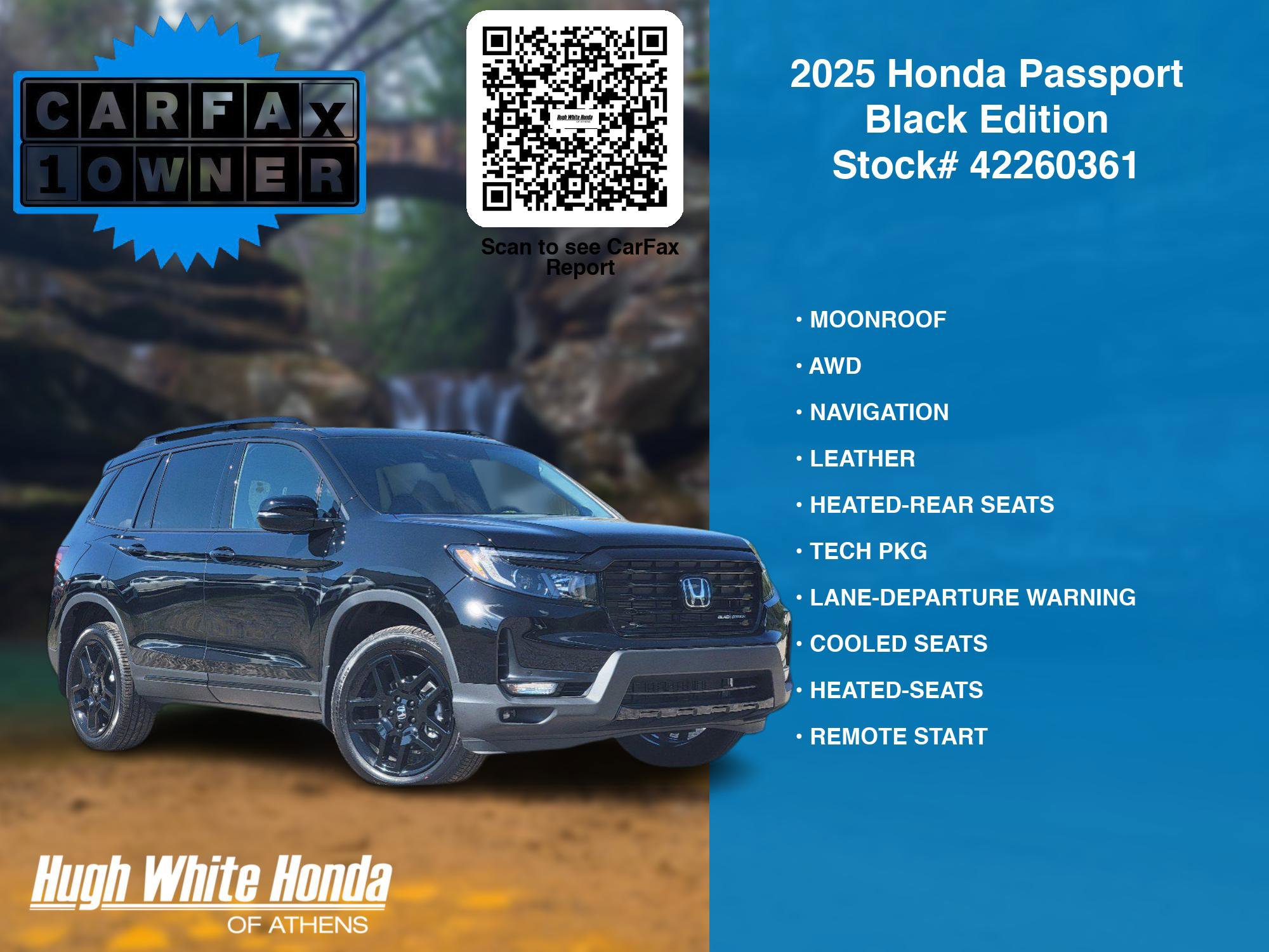 Used 2025 Honda Passport Black Edition image 7
