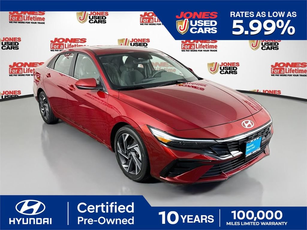 Certified 2025 Hyundai Elantra SEL FWD image 1