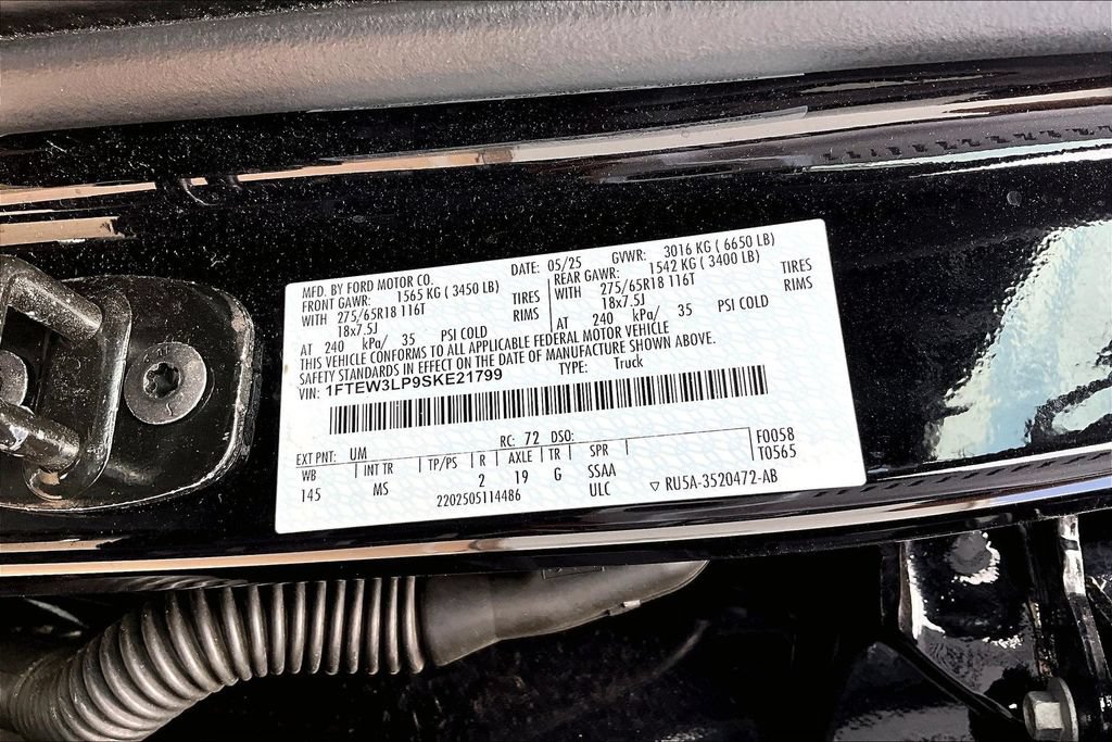Used 2025 Ford F150 XLT w/ Equipment Group 301A Standard AWD/4WD image 38