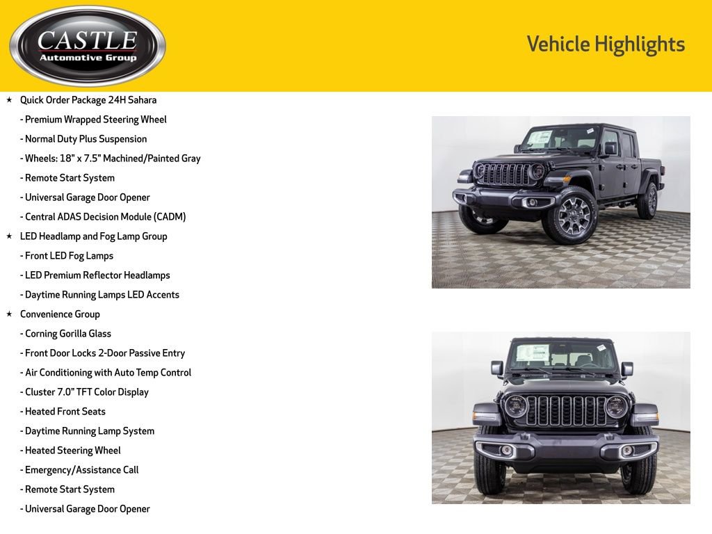 New 2026 Jeep Gladiator Sport S image 8