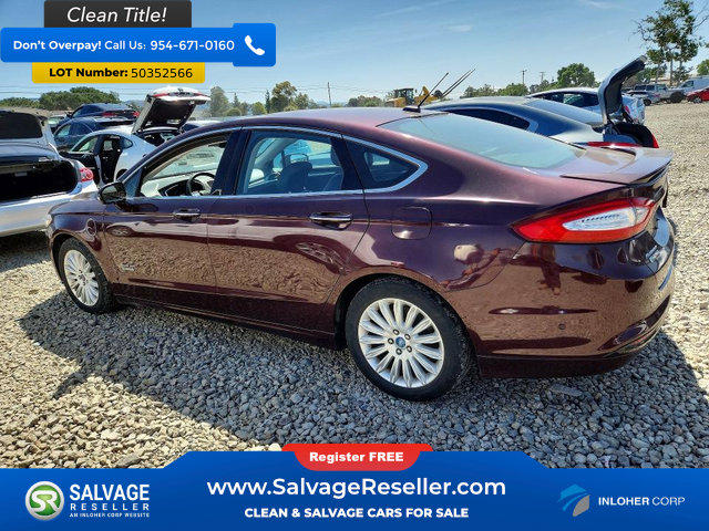 Used 2013 Ford Fusion Energi Titanium w/ Driver Assist Pkg FWD image 3