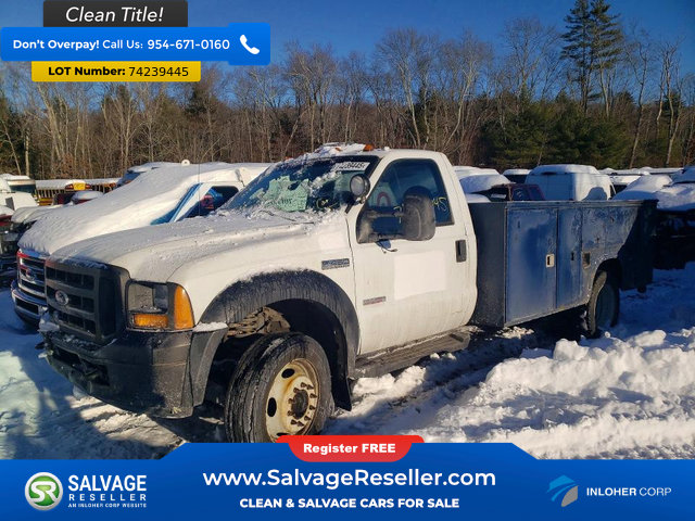 Used 2007 Ford F450 2WD Regular Cab Super Duty image 1