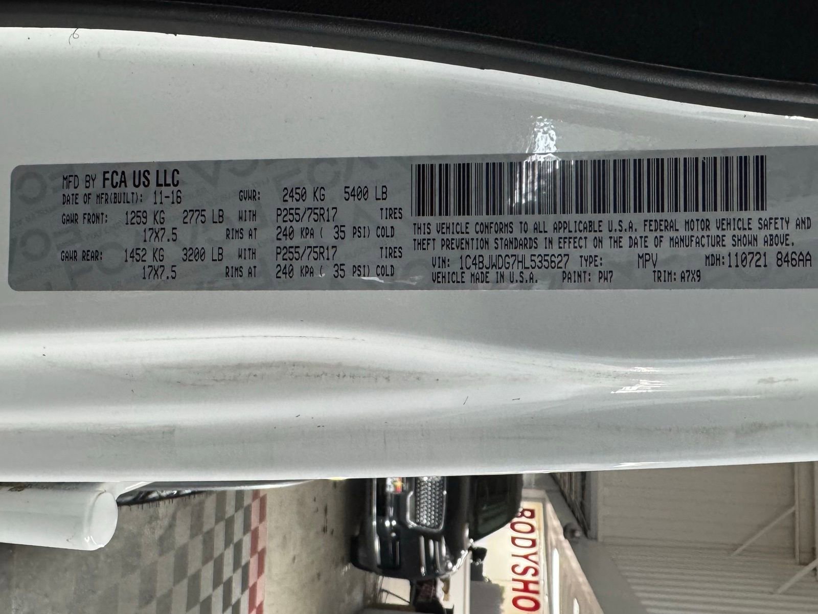 Used 2017 Jeep Wrangler Unlimited Sport w/ Quick Order Package 24S image 23