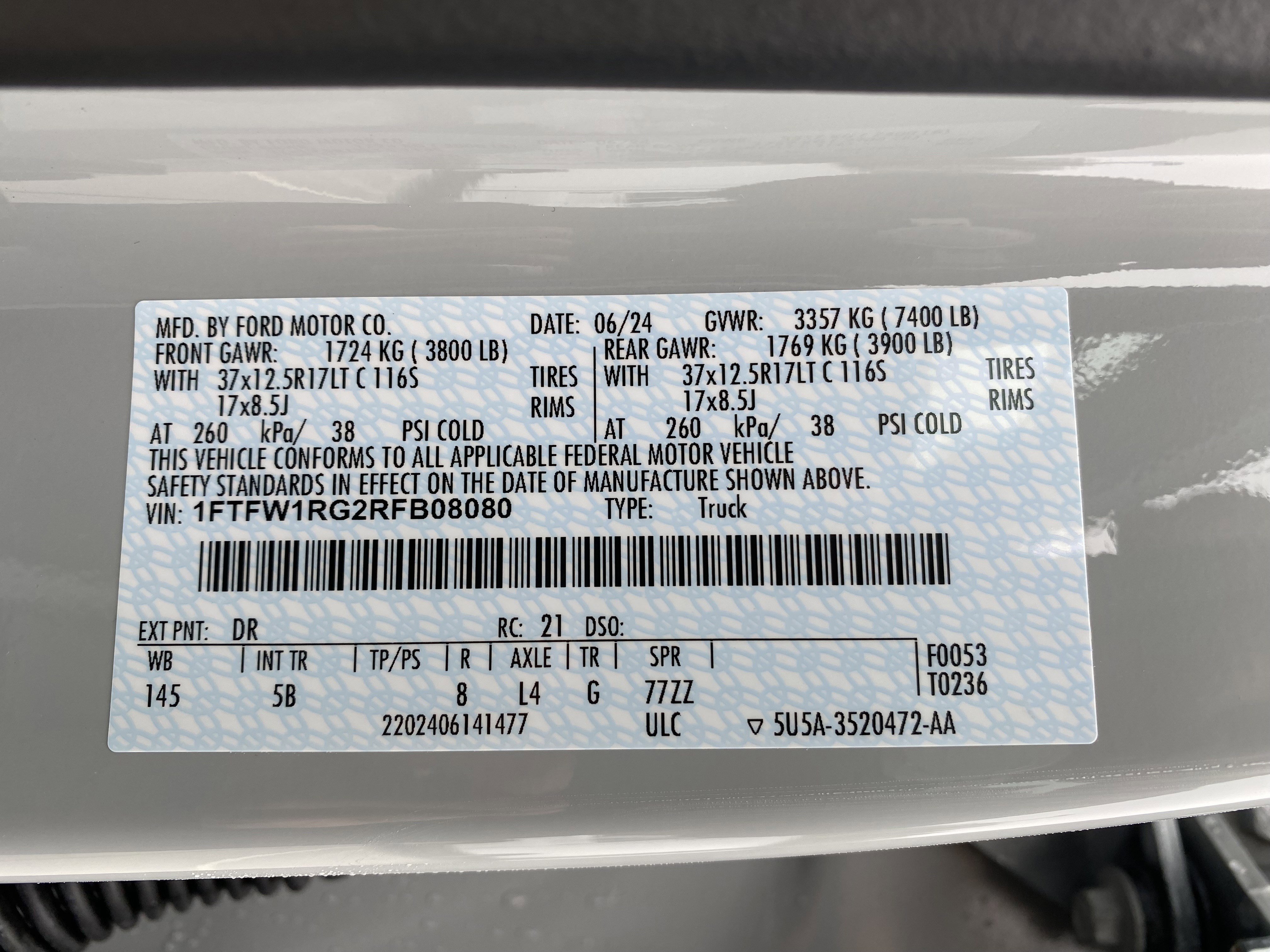 Used 2024 Ford F150 Raptor image 42