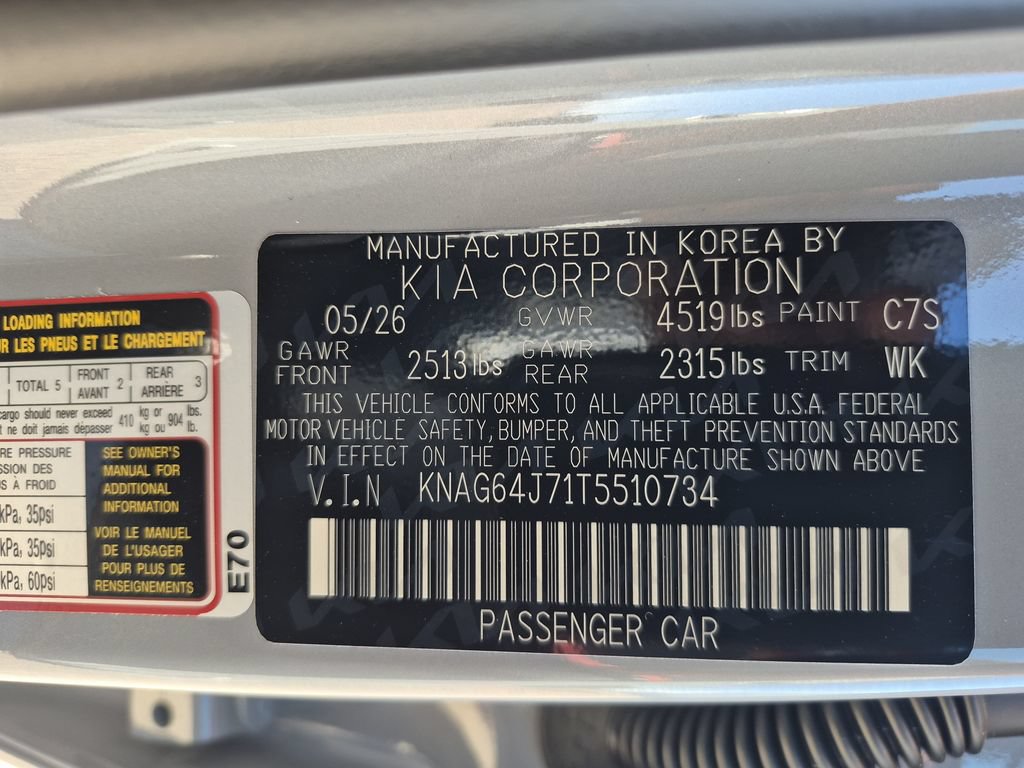 New 2026 Kia K5 GT-Line AWD/4WD image 24