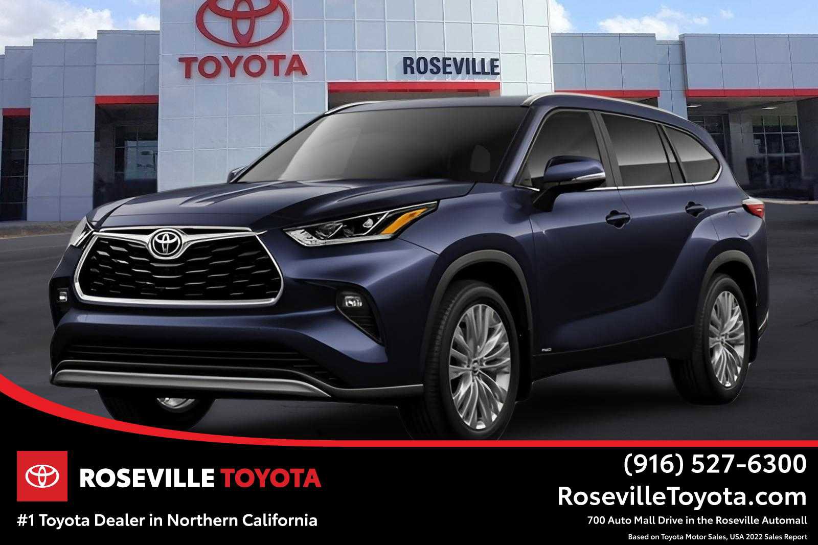 New 2026 Toyota Highlander Platinum image 1