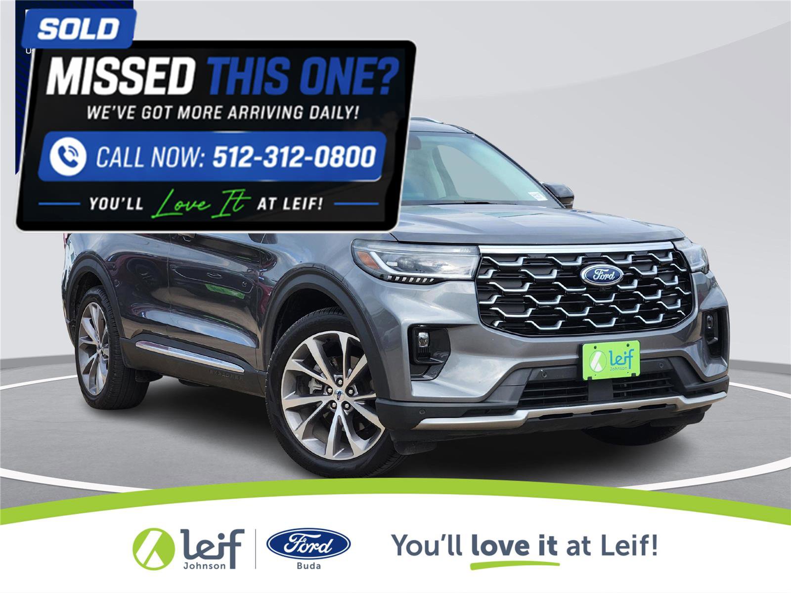 Used 2025 Ford Explorer Platinum w/ Ultimate Package RWD video 1