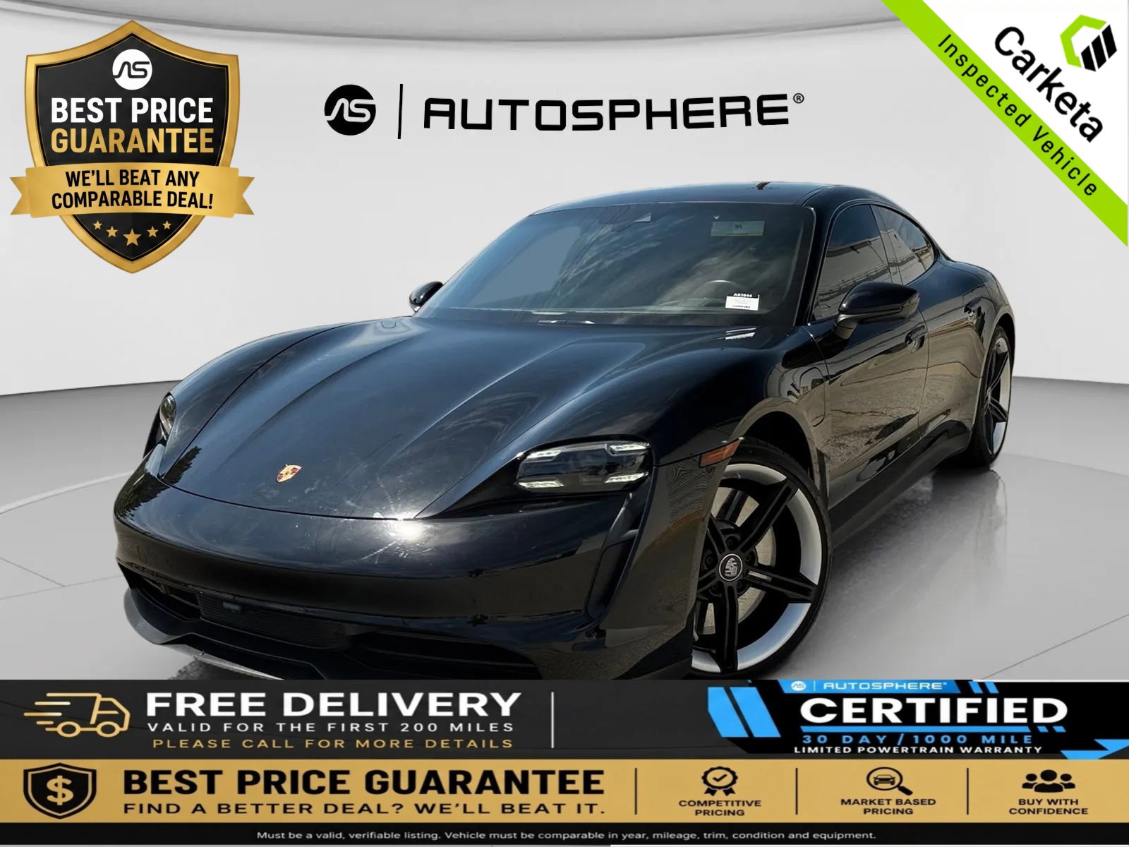 Used 2020 Porsche Taycan 4S AWD/4WD image 1