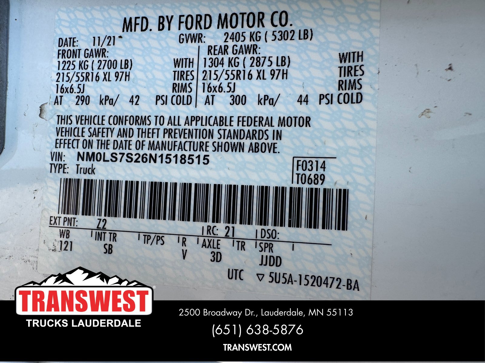 Used 2022 Ford Transit Connect XL image 21