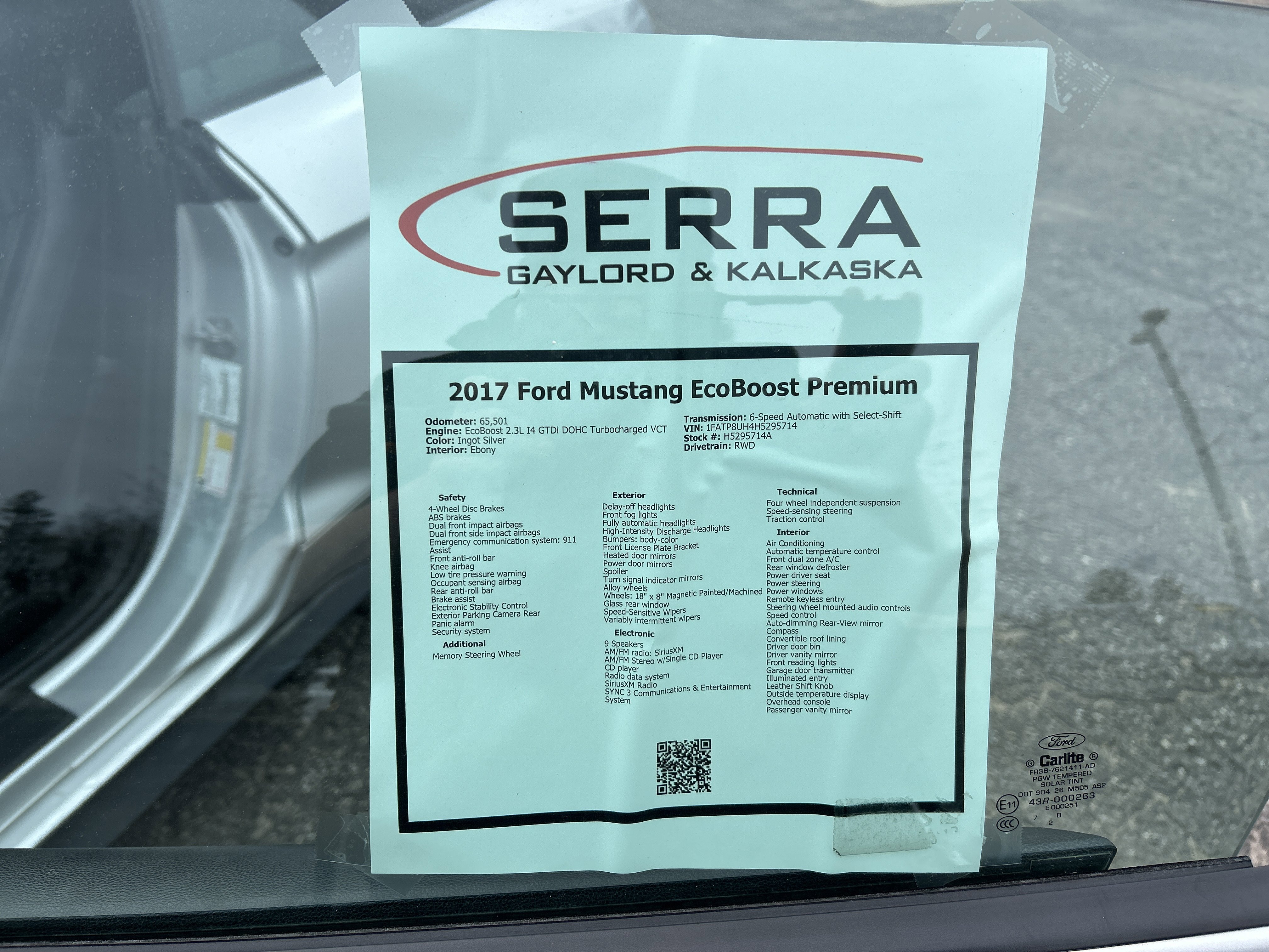 Used 2017 Ford Mustang Premium RWD image 40