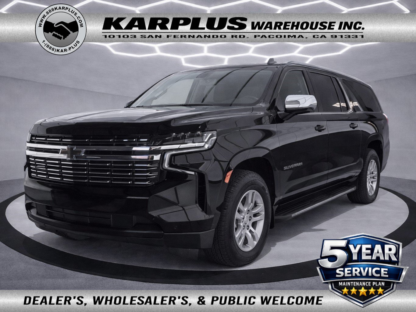 Used 2022 Chevrolet Suburban Premier w/ Max Trailering Package RWD image 1