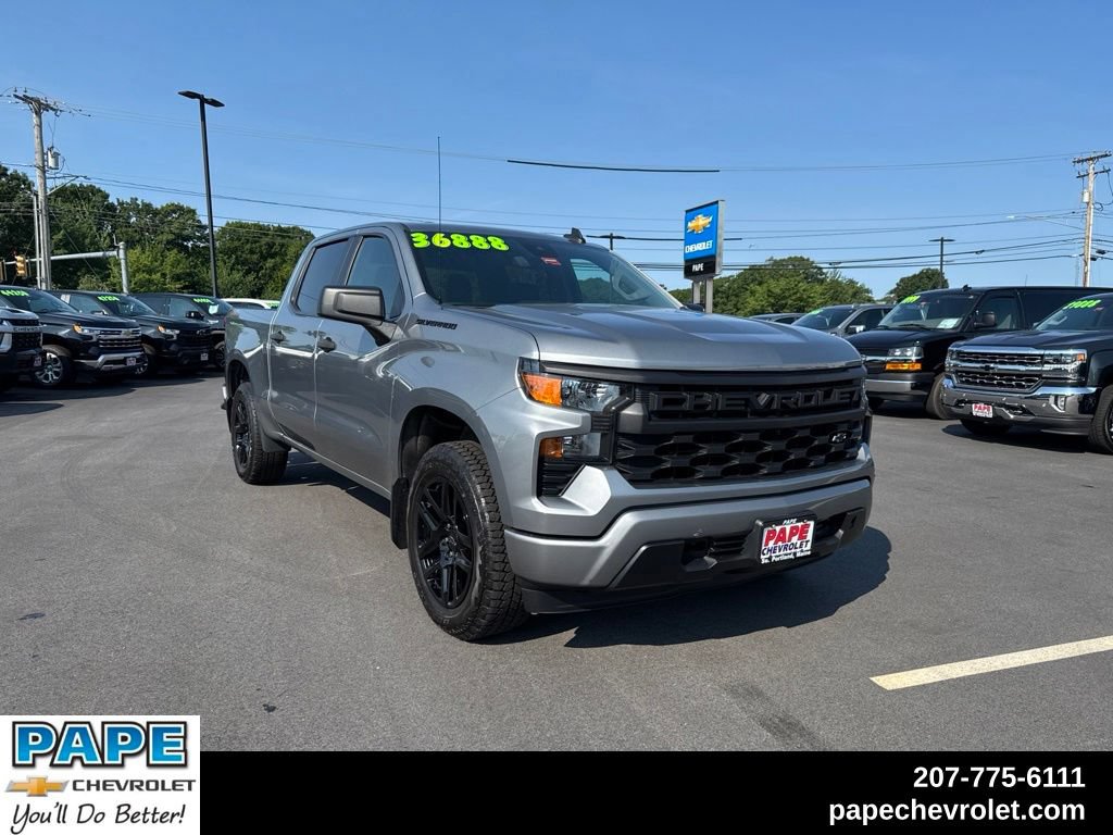 Used 2023 Chevrolet Silverado 1500 Custom w/ LPO, Dark Essentials Package