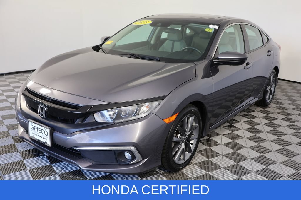 Certified 2021 Honda Civic EX image 4