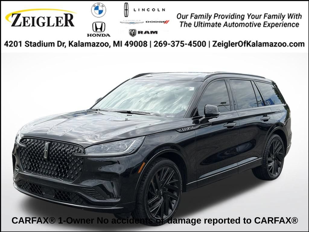 Used 2025 Lincoln Aviator Black Label w/ Jet Appearance Package AWD/4WD image 1