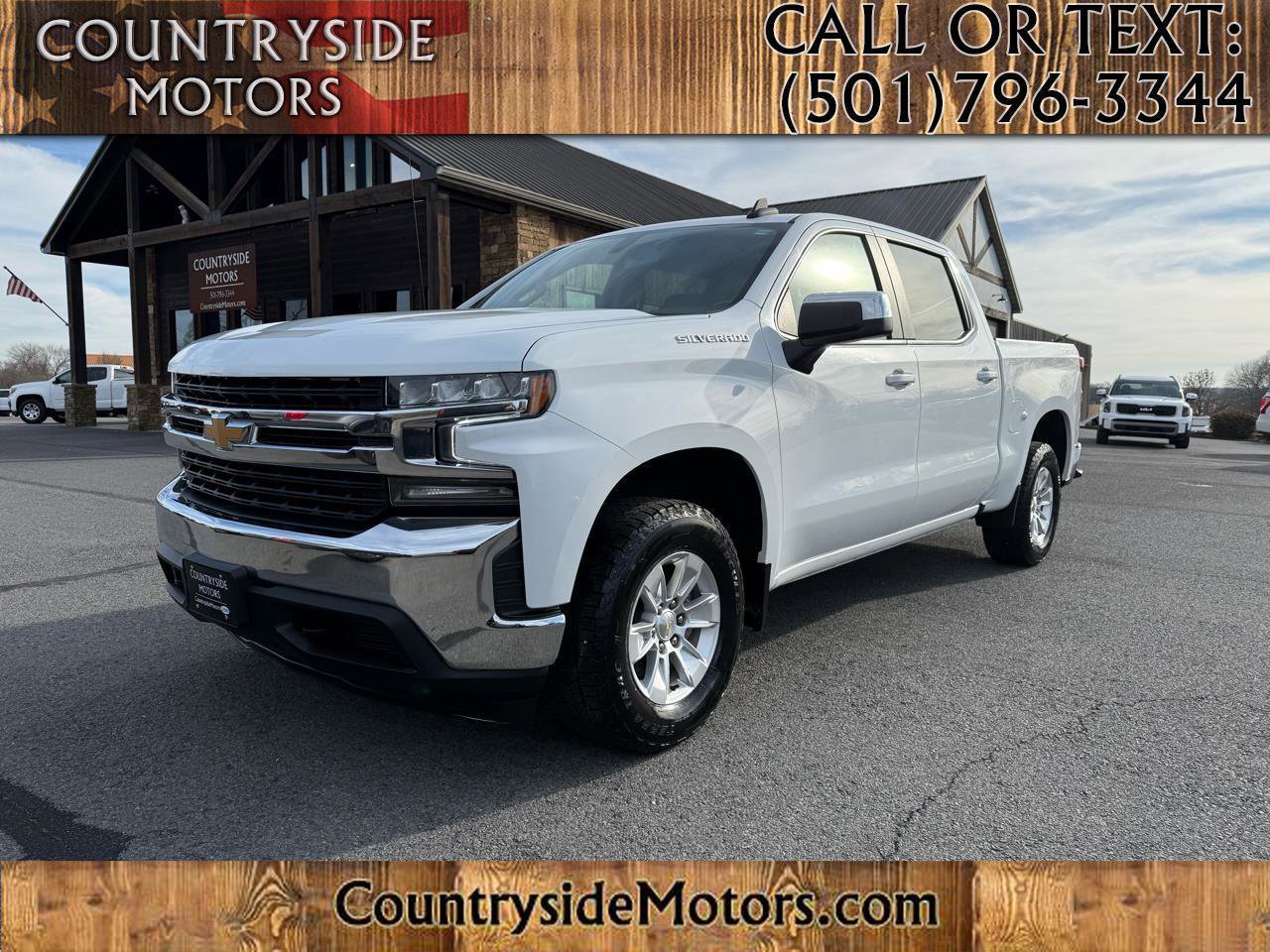 Used 2021 Chevrolet Silverado 1500 LT w/ Bed Protection Package AWD/4WD image 1
