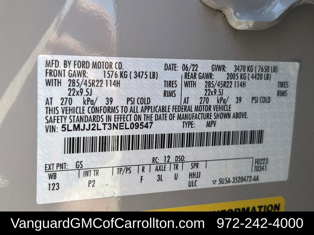 Used 2022 Lincoln Navigator Reserve image 36