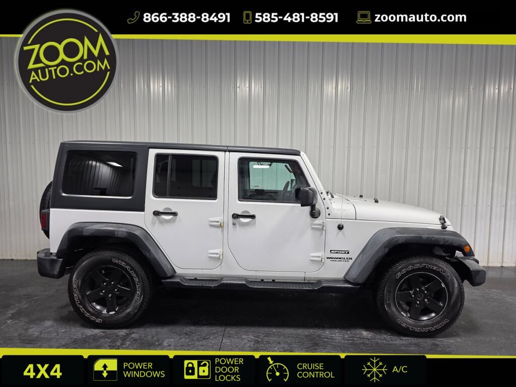 Used 2016 Jeep Wrangler Unlimited Sport AWD/4WD image 1