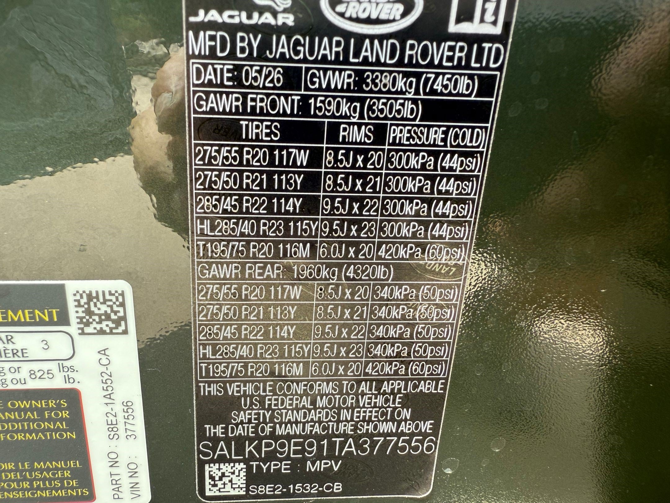 New 2026 Land Rover Range Rover SE AWD/4WD image 19