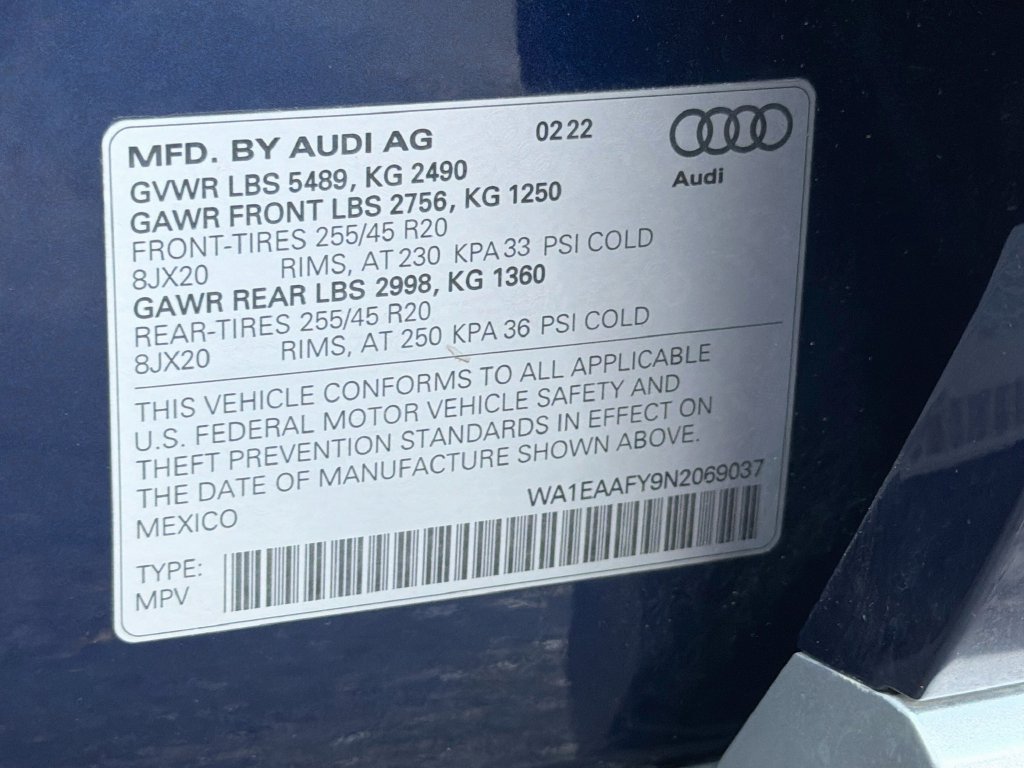 Used 2022 Audi Q5 2.0T Premium Plus AWD/4WD image 33