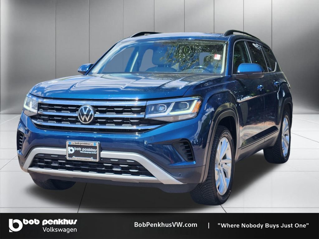 Used 2021 Volkswagen Atlas SE AWD/4WD image 23