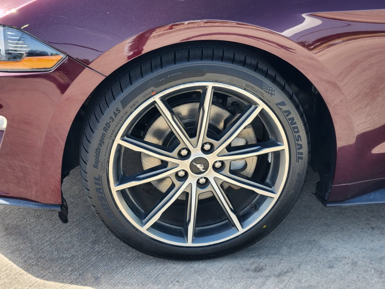 Used 2018 Ford Mustang Premium w/ Wheel & Stripe Package RWD image 11