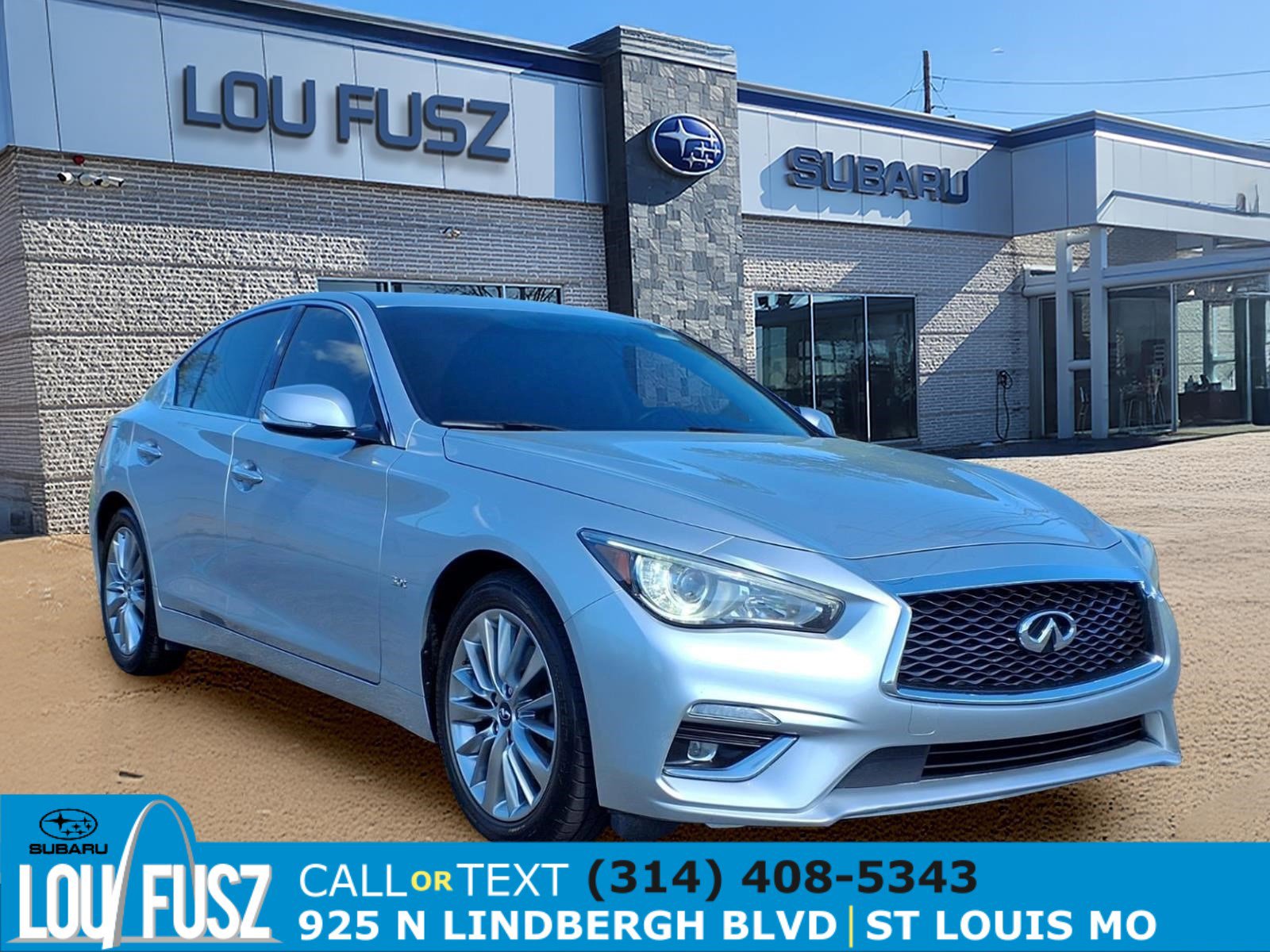 Used 2019 INFINITI Q50 Luxe AWD/4WD image 1