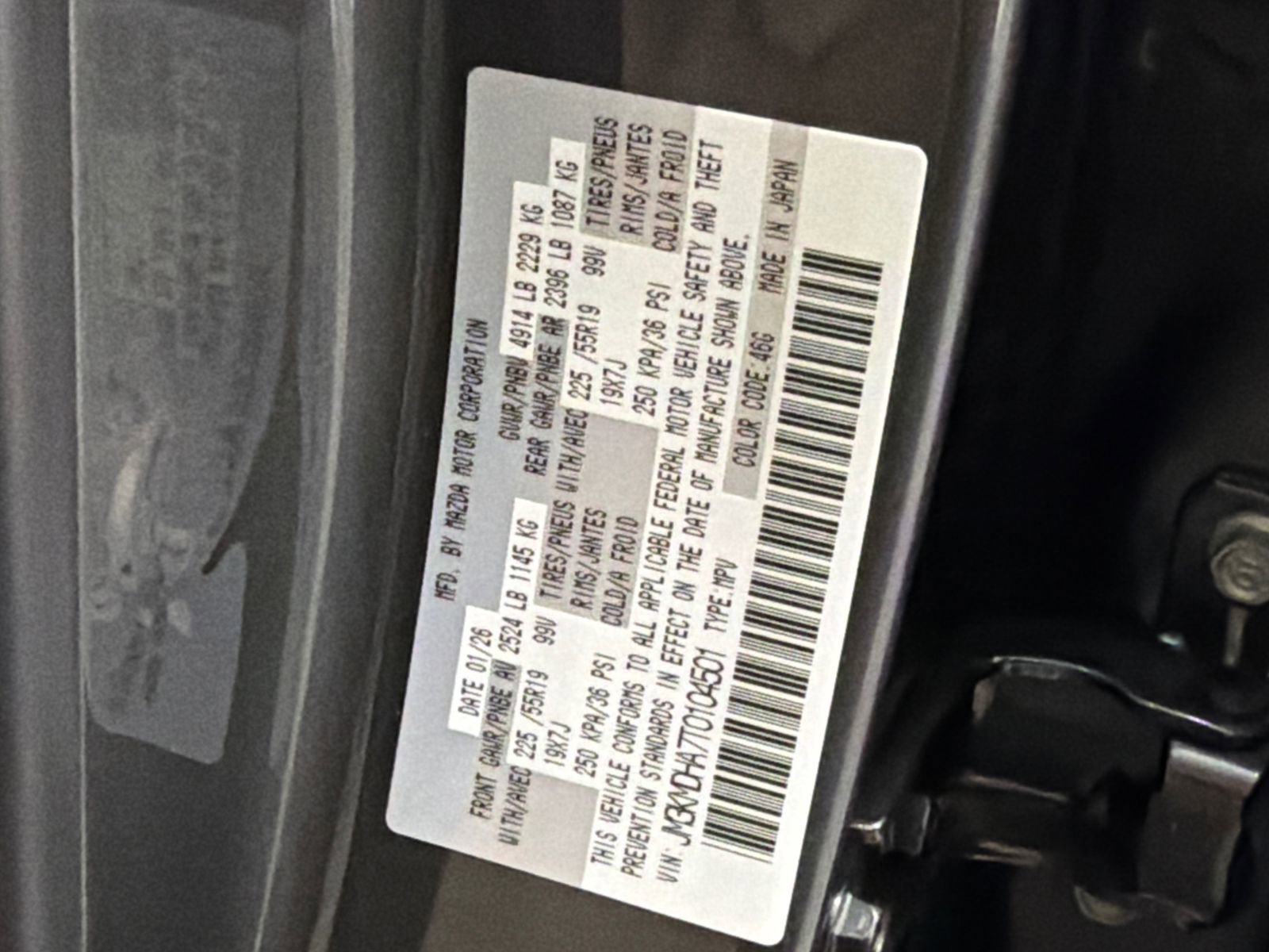 New 2026 MAZDA CX-5 2.5 S w/ Premium Package image 38