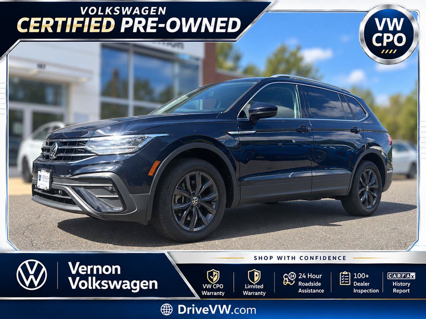Certified 2024 Volkswagen Tiguan SE AWD/4WD image 1
