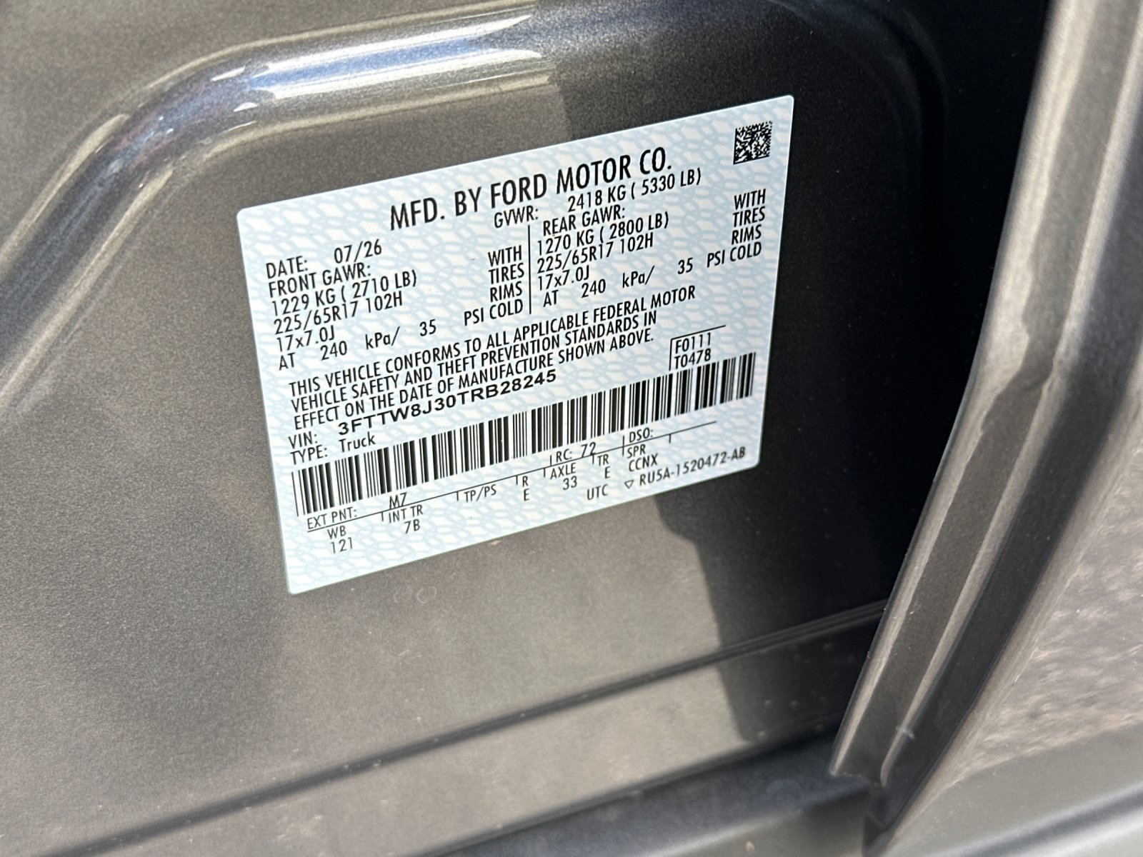 New 2026 Ford Maverick XLT w/ Equipment Group 301A AWD/4WD image 26